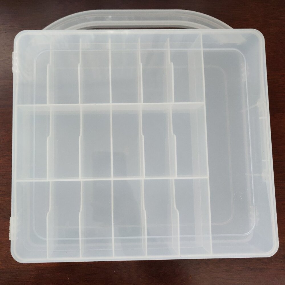Makartt Clear Nail Polish Organizer Box